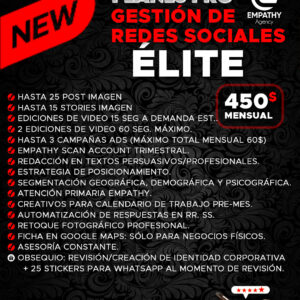 PLAN PRO EMPATHY AGENCY: ELITE