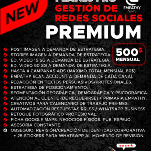 PLAN PRO EMPATHY AGENCY: PREMIUM