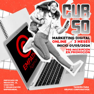 Curso Marketing digital Online enfocado en Negocios IA y SEO